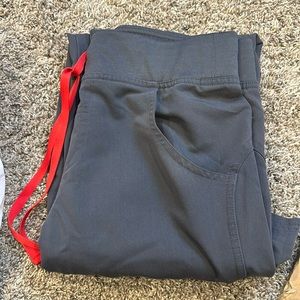 Limited edition FIGS charcoal kade pant size XS